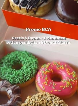 Promo Harga Promo BCA  - Dunkin Donuts