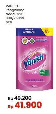 Promo Harga Vanish Penghilang Noda Cair 750 ml - Indomaret