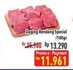 Promo Harga Daging Rendang Sapi Spesial per 100 gr - Hypermart