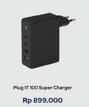 Promo Harga Plug IT 100 Super Charger  - iBox