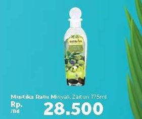 Promo Harga MUSTIKA RATU Minyak Zaitun 175 ml - Carrefour