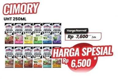 Promo Harga Cimory Susu UHT 250 ml - Carrefour