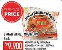 Promo Harga Jamur Shimeji Cokelat  - Hypermart