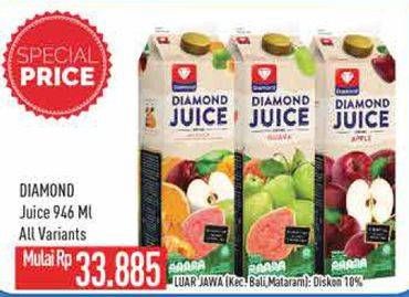 Promo Harga Diamond Juice All Variants 946 ml - Hypermart