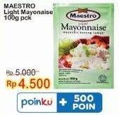 Promo Harga MAESTRO Mayonnaise Light 100 gr - Indomaret