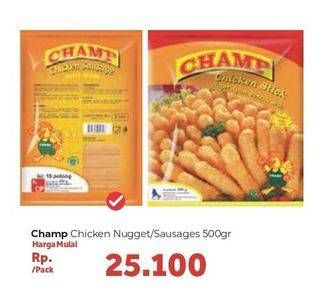 Promo Harga Chicken Nugget / Sausage 500g  - Carrefour