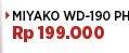 Promo Harga Miyako WD-190 PH | Water Dispenser  - COURTS