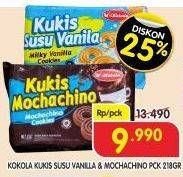 Promo Harga Kokola Cookies Milk Vanilla, Mochachino 218 gr - Superindo