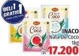Promo Harga INACO Nata De Coco 1000 gr - LotteMart