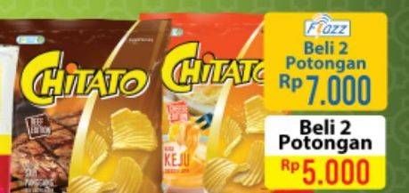 Promo Harga CHITATO Snack Potato Chips per 2 pcs - Alfamart