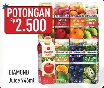 Promo Harga DIAMOND Juice 946 ml - Hypermart