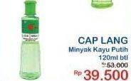 Promo Harga CAP LANG Minyak Kayu Putih 120 ml - Indomaret