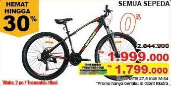 Promo Harga GENIO MTB 27,5" Tulsa  - Giant