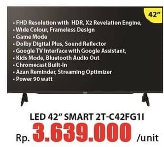 Promo Harga Sharp 2T-C42FG11  - Hari Hari