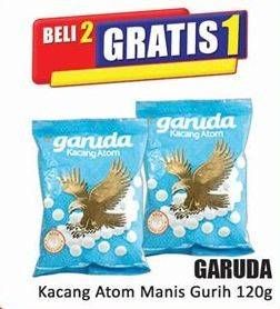Promo Harga Garuda Kacang Atom Manis Gurih 120 gr - Hari Hari
