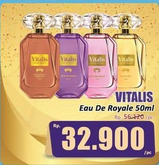 Promo Harga Vitalis Eau De Toilette Royale 50 ml - Hari Hari
