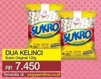 Promo Harga DUA KELINCI Kacang Sukro Original 140 gr - Yogya