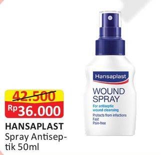 Promo Harga HANSAPLAST Antiseptic Spray 50 ml - Alfamart