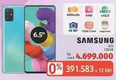Promo Harga SAMSUNG Galaxy A51  - LotteMart