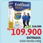 Promo Harga Entrasol Gold Susu Bubuk Vanilla 600 gr - Alfamidi