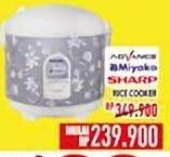 Promo Harga Advance/Miyako/Sharp Rice Cooker  - Hypermart