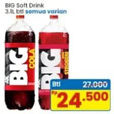 Promo Harga Aje Big Cola Minuman Soda All Variants 3100 ml - Indomaret