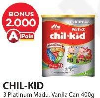Promo Harga MORINAGA Chil Kid Platinum Madu, Vanila 400 gr - Alfamart