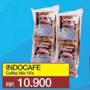 Promo Harga Indocafe Coffeemix 10 pcs - Yogya