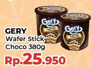 Promo Harga GERY Wafer Roll 380 gr - Yogya