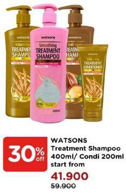 Promo Harga Shampoo 400ml/ Conditioner 200ml  - Watsons