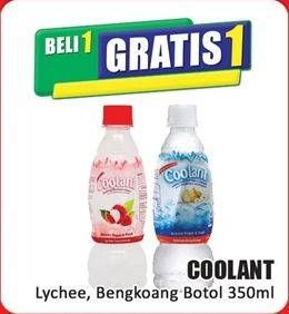 Promo Harga Coolant Minuman Penyegar Lychee, Bengkoang 350 ml - Hari Hari