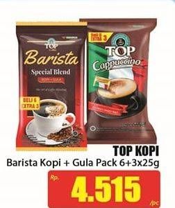 Promo Harga Top Coffee Kopi Gula per 10 sachet 25 gr - Hari Hari