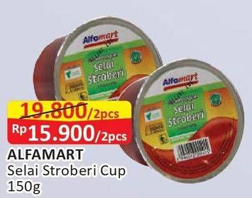 Promo Harga ALFAMART Selai Strawberry 150 gr - Alfamart