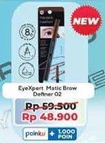 Promo Harga Wardah EYEXPERT Eyebrow matic 02 Dark Brown  - Indomaret