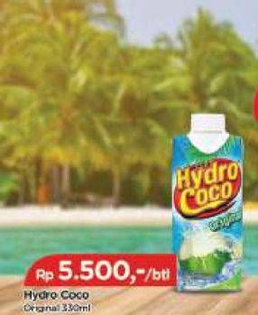 Promo Harga HYDRO COCO Minuman Kelapa Original 330 ml - TIP TOP