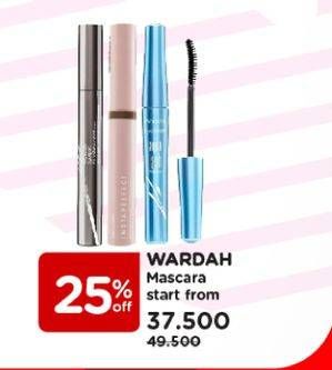 Promo Harga WARDAH Mascara All Variants  - Watsons