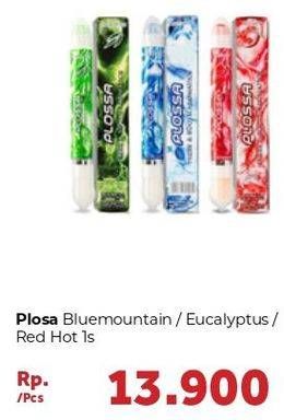 Promo Harga PLOSSA Aromatics Blue Mountain, Eucalyptus, Red Hot 10 ml - Carrefour
