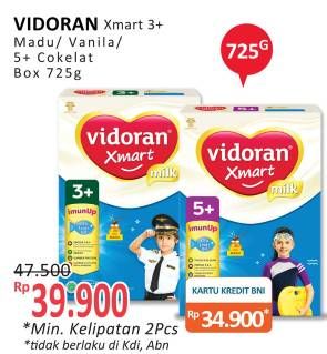 Promo Harga VIDORAN Xmart 3+/ 5+ 725 g  - Alfamidi