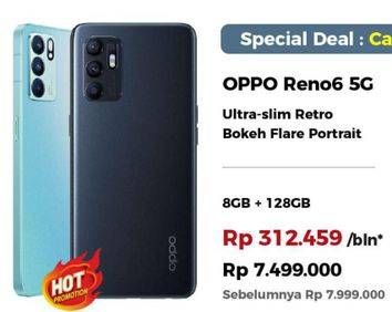 Promo Harga OPPO Reno 6 5G  - Erafone