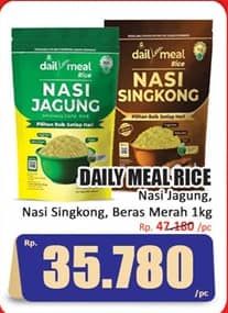 Promo Harga Daily Meal Eats Beras Nasi Jagung, Nasi Singkong, Beras Merah 1000 gr - Hari Hari