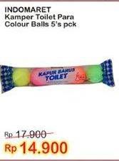 Promo Harga INDOMARET Kamper Toilet Colour Ball 5 pcs - Indomaret