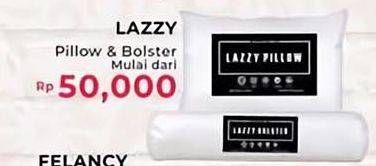 Promo Harga Lazzy Pillow & Bolster  - Carrefour