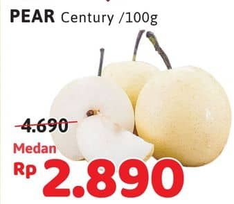 Promo Harga Pear Century per 100 gr - Alfamidi