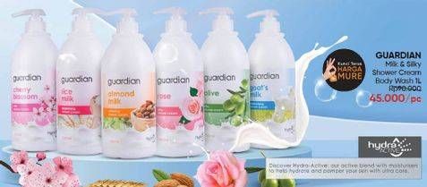 Promo Harga GUARDIAN Milk Bath 1000 ml - Guardian