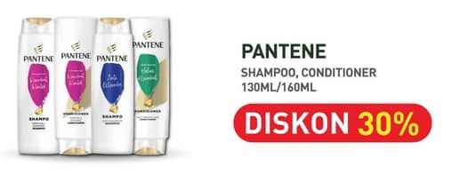 Promo Harga Pantene Shampoo/Conditioner  - Hypermart