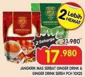 Promo Harga JANGKRIK MAS Ginger/Minuman Sereh  - Superindo