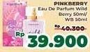 Promo Harga Pinkberry Eau De Parfum Wild Berry 50 ml - Alfamidi