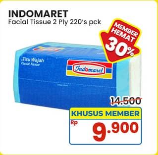 Promo Harga Indomaret Facial Tissue 220 pcs - Indomaret