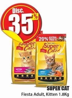 Promo Harga SUPER CAT Fiesta Adult 1800 gr - Hari Hari