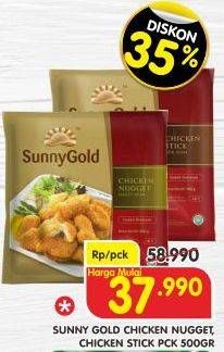 SUNNY GOLD Chicken Nugget, Chicken Stick 500 g